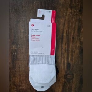 lululemon athletica Power Stride Socks - White